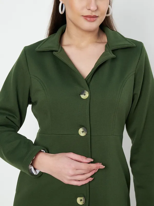 Teal_Fleece_Longline_Princess_Coat