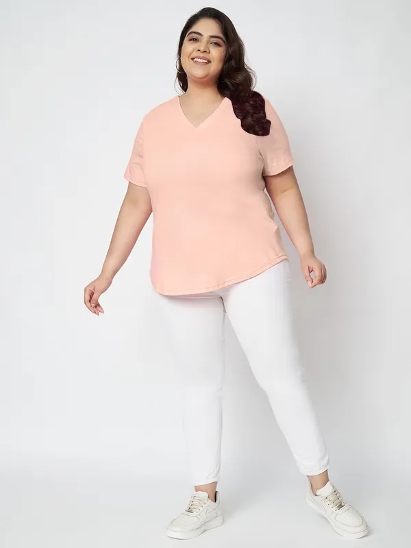 Pink_Cotton_Blend_Single_Jersey_Tshirts