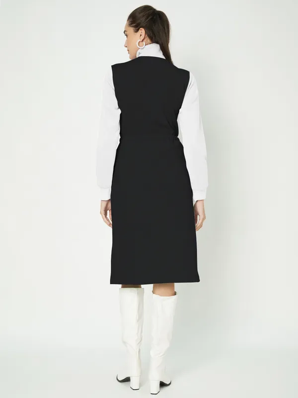 BRINNS_Women_Colourblocked_A-Line_Dress