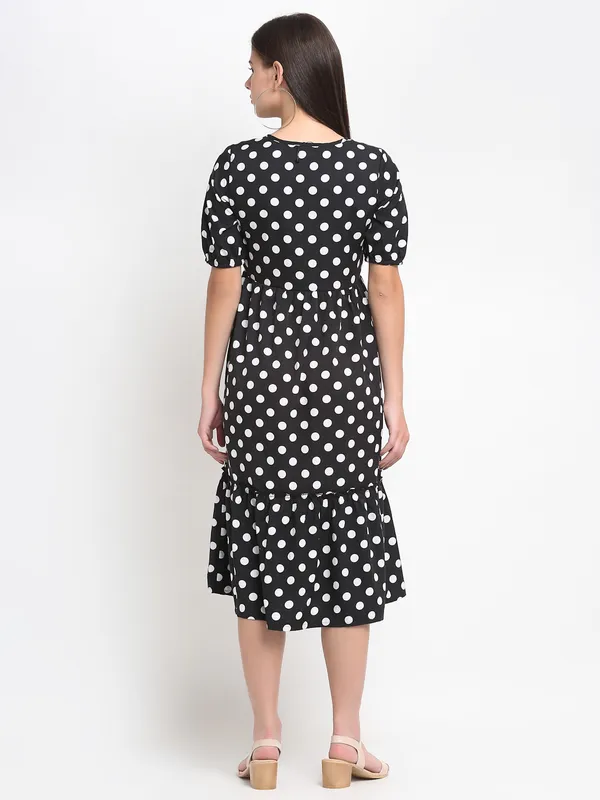 Black_Polka_Polyester_Print_Dresses