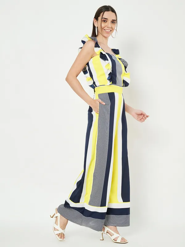 Striped_Printed_Square_Neck_Basic_Jumpsuit