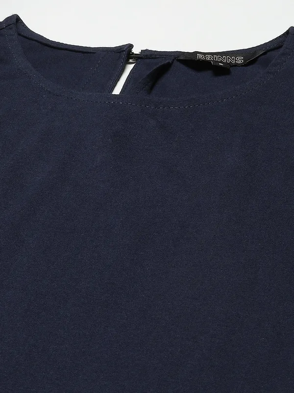 Navy_Cotton_Blend_Single_Jersey_Dresses