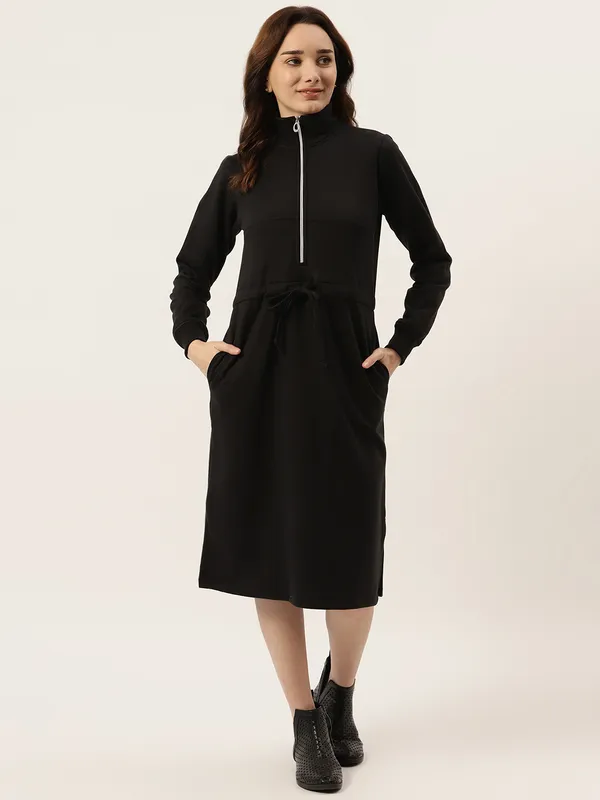 Colourblocked_A-Line_Dress