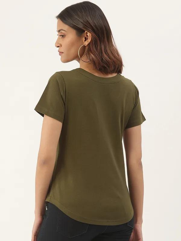 Olive_Cotton_Blend_Single_Jersey_Tshirts