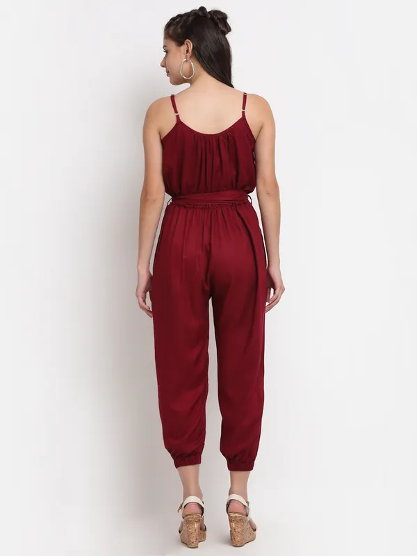 Maroon_Rayon_Solid_Jumpsuit