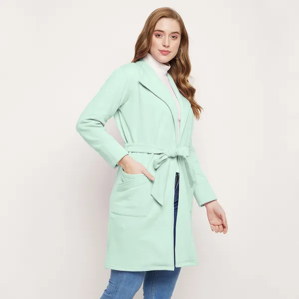BRINNS_Women_Single_Breasted_Solid_Overcoat