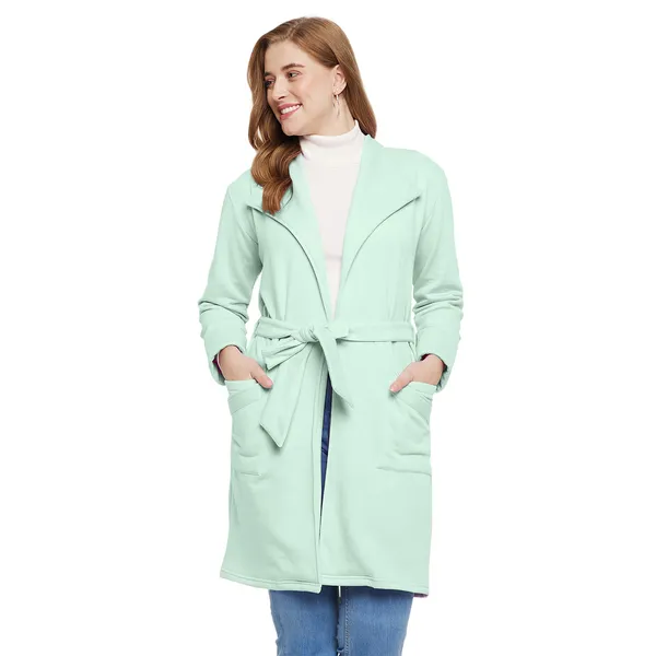 BRINNS_Women_Single_Breasted_Solid_Overcoat