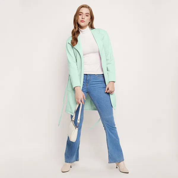 BRINNS_Women_Single_Breasted_Solid_Overcoat