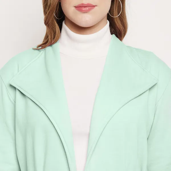 BRINNS_Women_Single_Breasted_Solid_Overcoat
