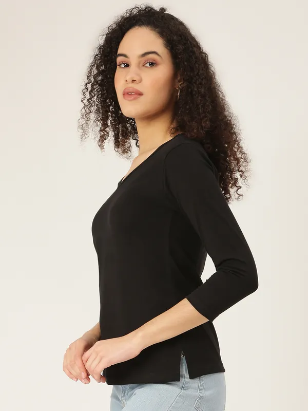 Black_Cotton_Blend_Single_Jersey_Tshirts