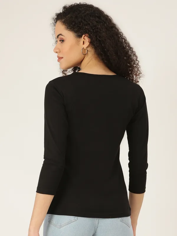 Black_Cotton_Blend_Single_Jersey_Tshirts
