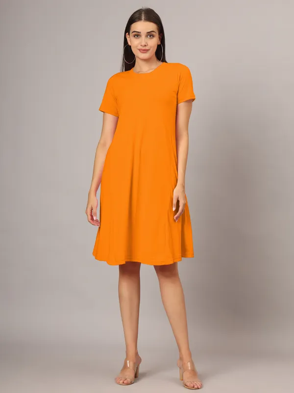 BRINNS_Women_Solid_A-Line_Dress