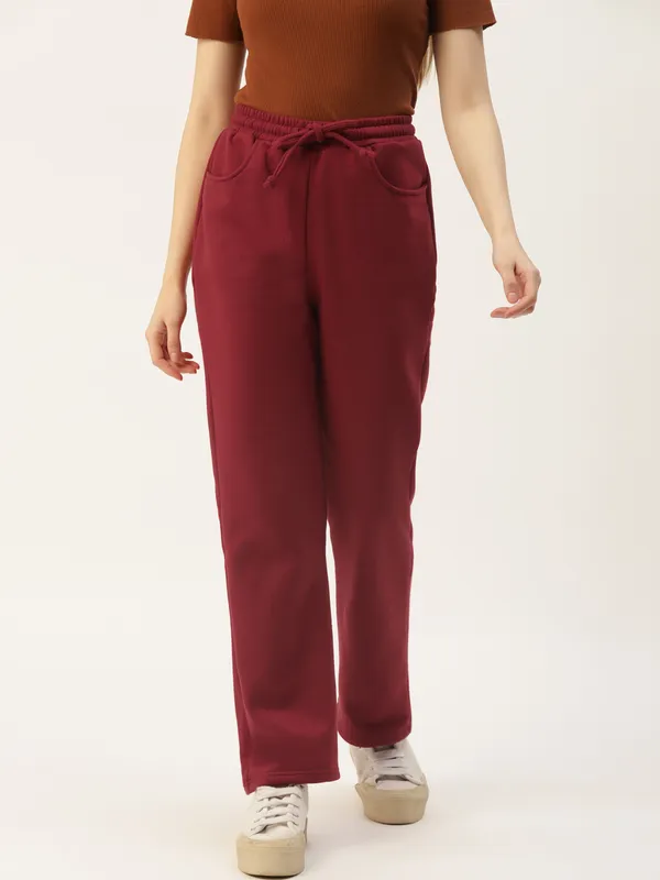 BRINNS_Women_Relaxed_Straight_Fit_Fleece_Trousers