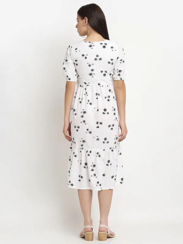 Whiteprint_Polyester_Print_Dresses