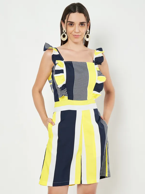 BRINNS_Printed_Basic_Half_Jumpsuit_with_Ruffles