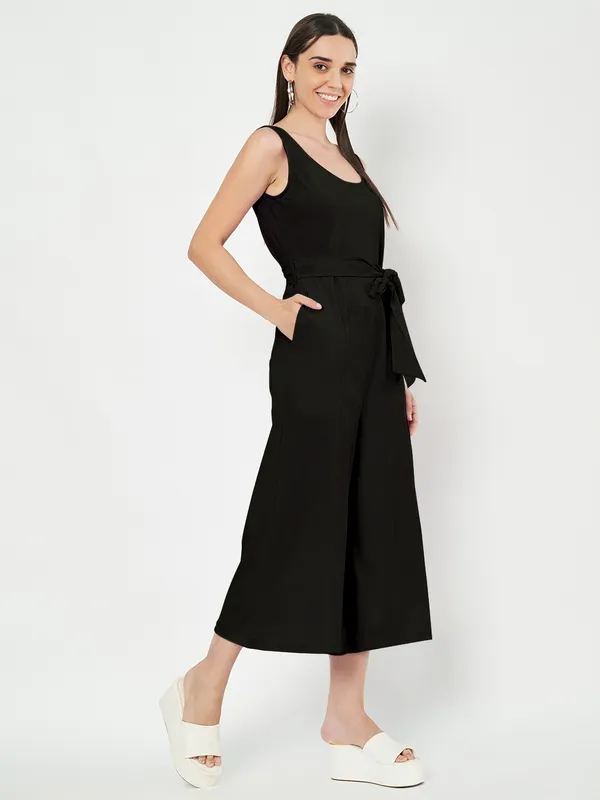 Black_Cotton_Blend_Single_Jersey_Jumpsuit