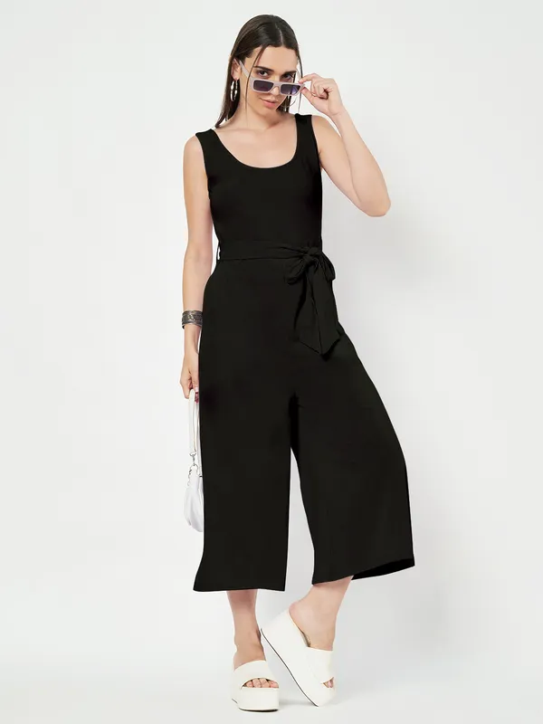 Black_Cotton_Blend_Single_Jersey_Jumpsuit