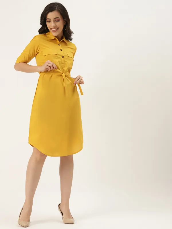 BRINNS_Off_White_A-Line_Midi_Dress