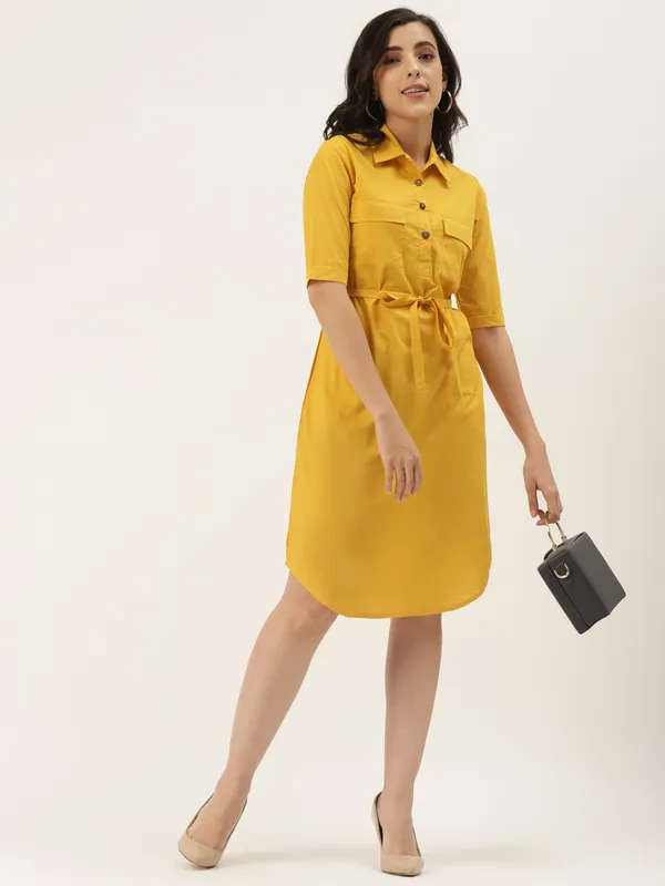 BRINNS_Off_White_A-Line_Midi_Dress