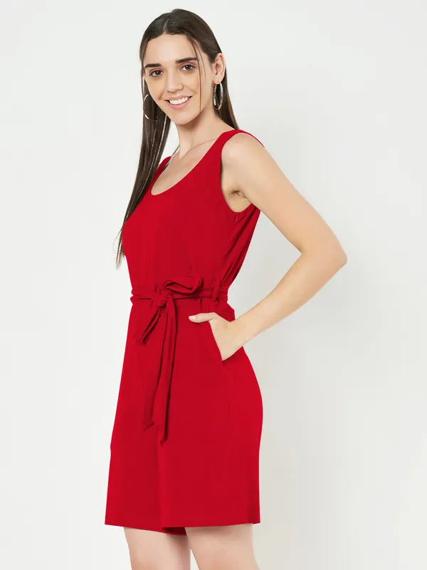 Red_Cotton_Blend_Single_Jersey_Jumpsuit