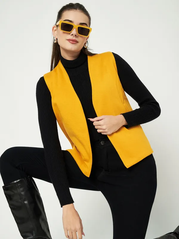 Woven_V-Neck_Casual_Waistcoat