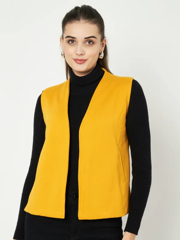 Woven_V-Neck_Casual_Waistcoat