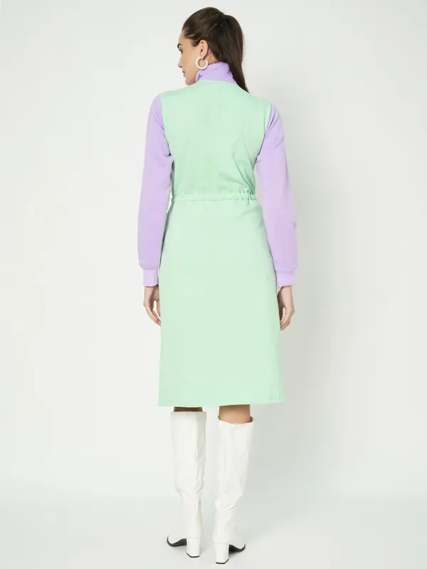 BRINNS_Women_Colourblocked_A-Line_Dress