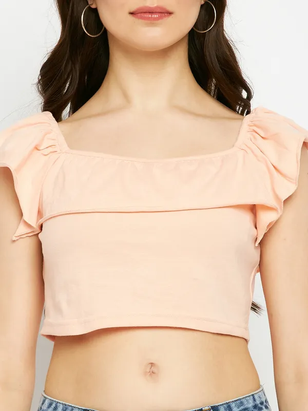 Peach_Cotton_Blend_Single_Jersey_Tops