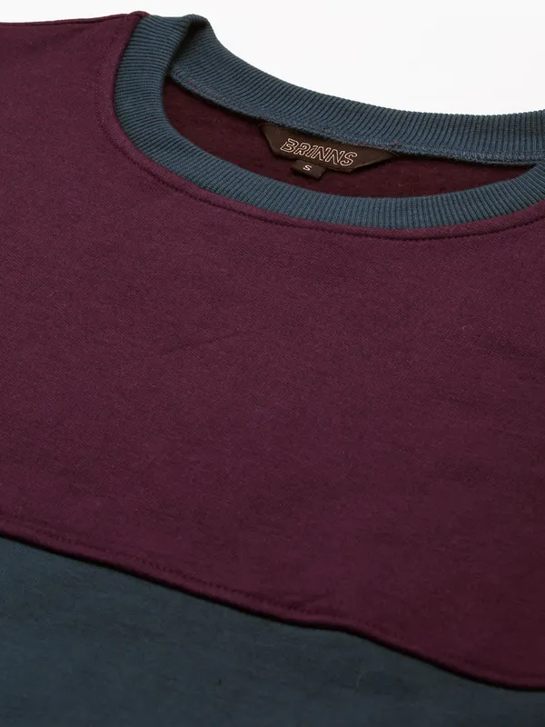 BRINNS_Women_Colourblocked_Fleece_Sweatshirt