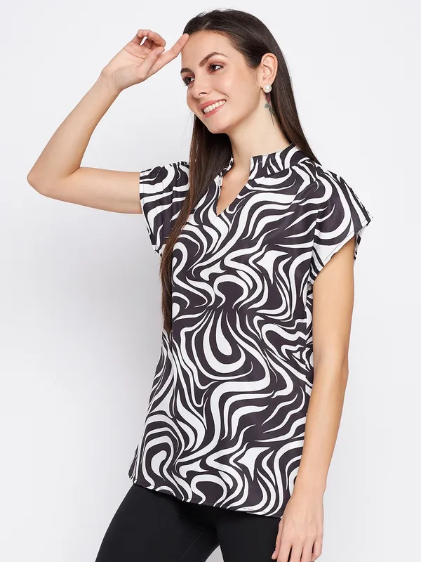 Multi_Print_Polyester_Print_Tops
