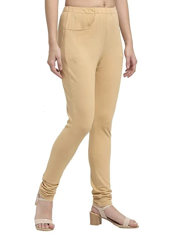 BRINNS_Women's_Solid_Color_Ankle-Length_Leggings