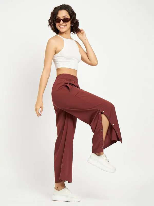 BRINNS_Women_Mid-Rise_Flared_Palazzos