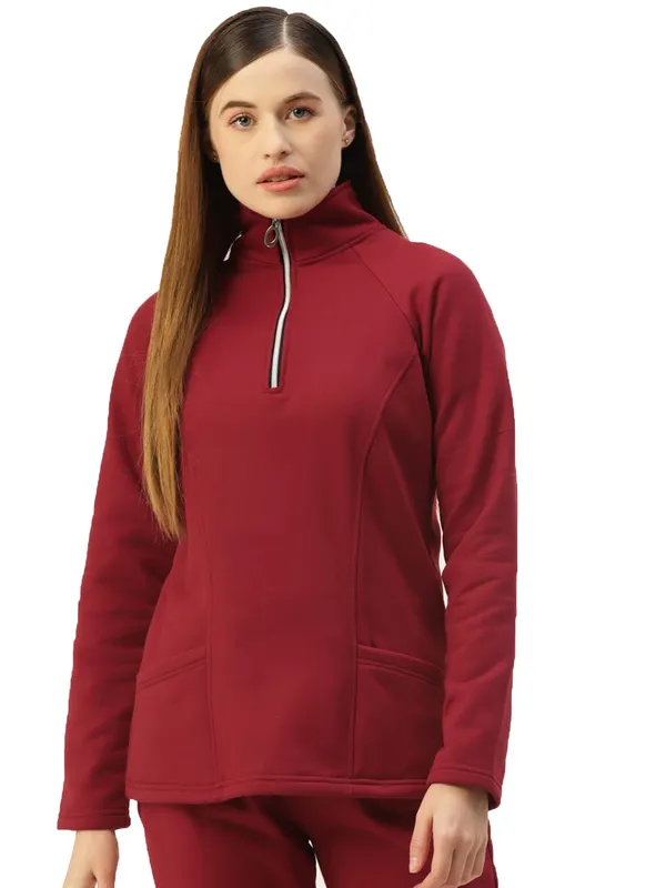 BRINNS_Women's_Solid_Regular_Sweatshirt