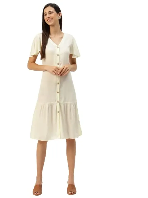 BRINNS_Solid_Button_Front_Tiered_A-Line_Dresses