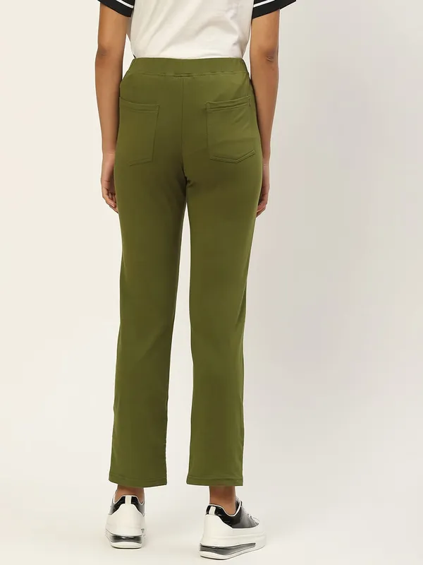 BRINNS_Women_Solid_Color_Pure_Cotton_Regular_Fit_Trousers