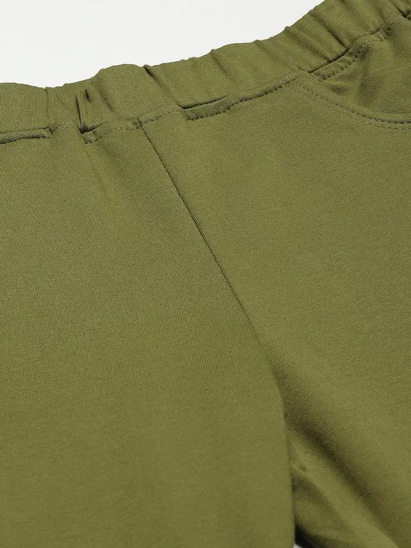 BRINNS_Women_Solid_Color_Pure_Cotton_Regular_Fit_Trousers