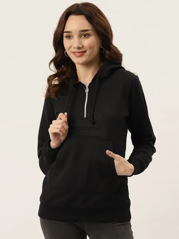 BRINNS_Women_Peach-Coloured_Hooded_Sweatshirt