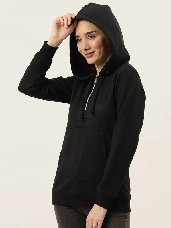 BRINNS_Women_Peach-Coloured_Hooded_Sweatshirt