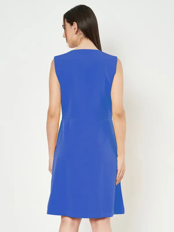 BRINNS_Women_Colourblocked_A-Line_Dress