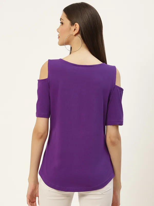 Purple_Cotton_Blend_Single_Jersey_Tops