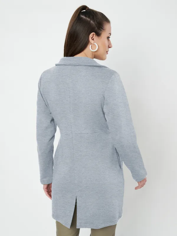 BRINNS_Women_Teal_Fleece_Longline_Princess_Coat