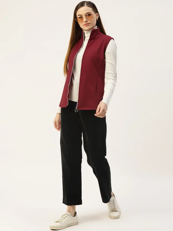 BRINNS_Mock_Collar_Fleece_Bomber_Jacket