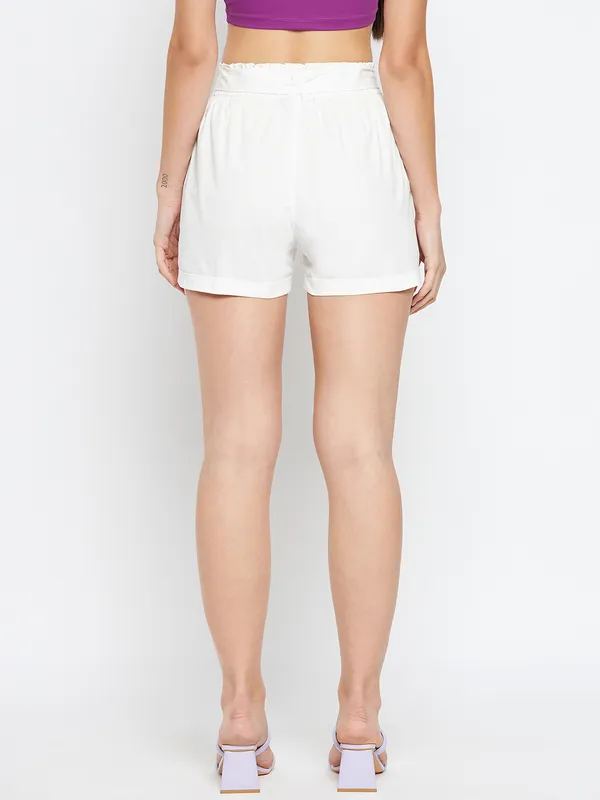 BRINNS_Women_Mid-Rise_Pure_Cotton_Shorts