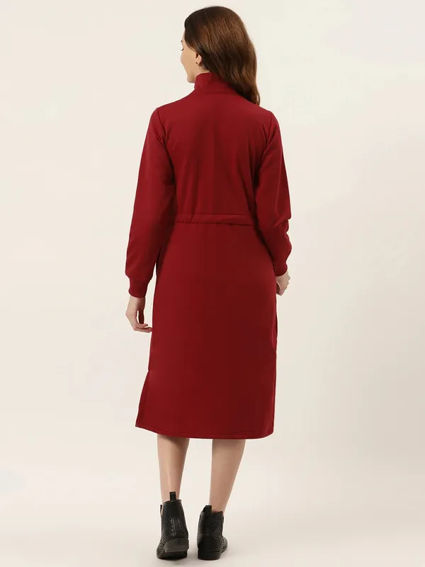 BRINNS_Women_Colourblocked_A-Line_Dress
