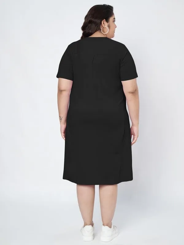 Black_Cotton_Blend_Single_Jersey_Dresses