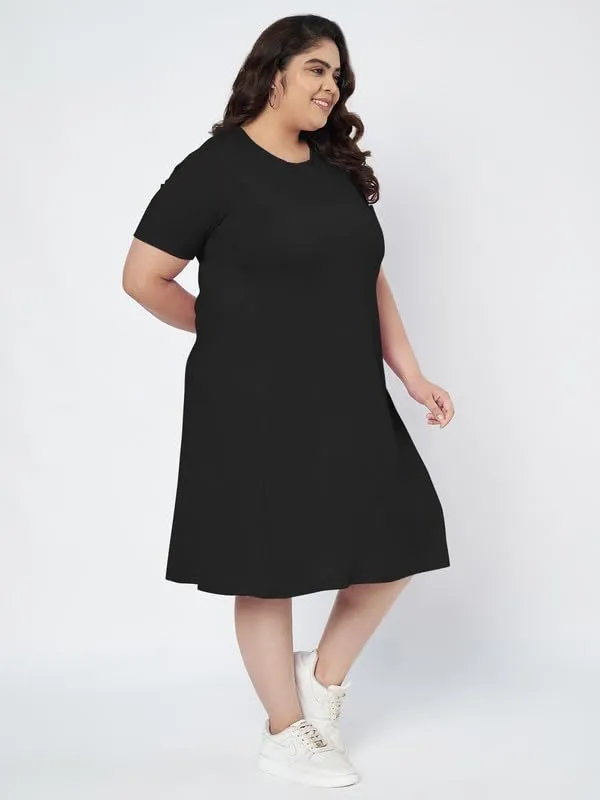 Black_Cotton_Blend_Single_Jersey_Dresses