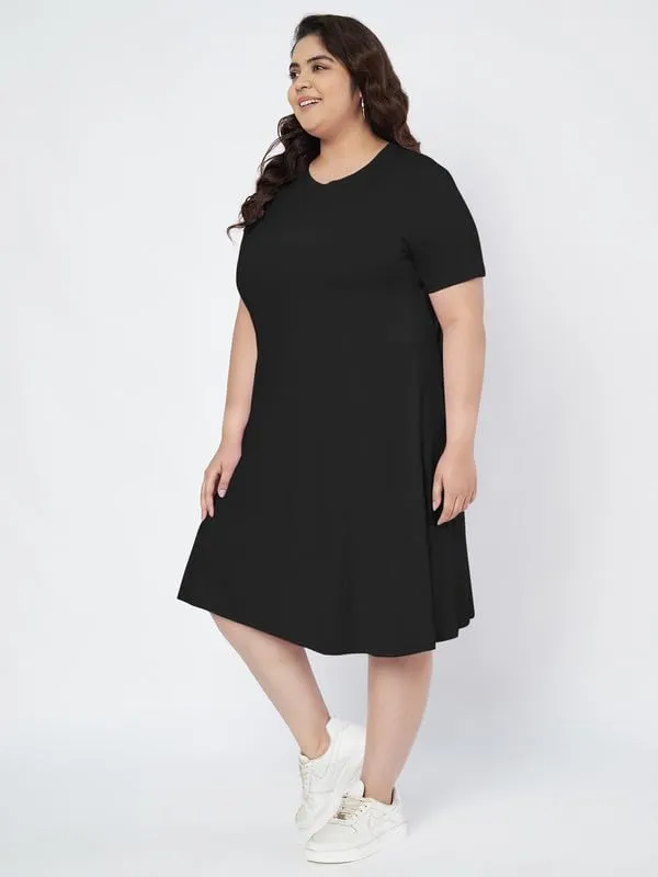 Black_Cotton_Blend_Single_Jersey_Dresses