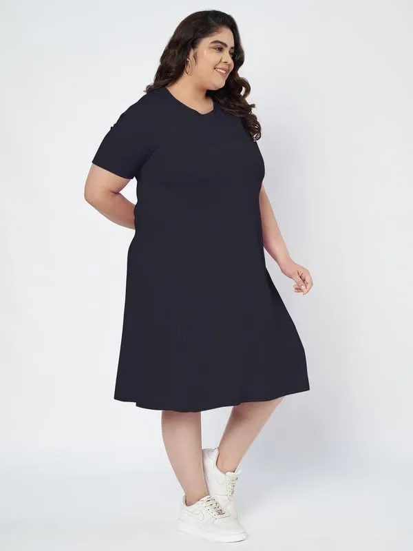 Navy_Cotton_Blend_Single_Jersey_Dresses