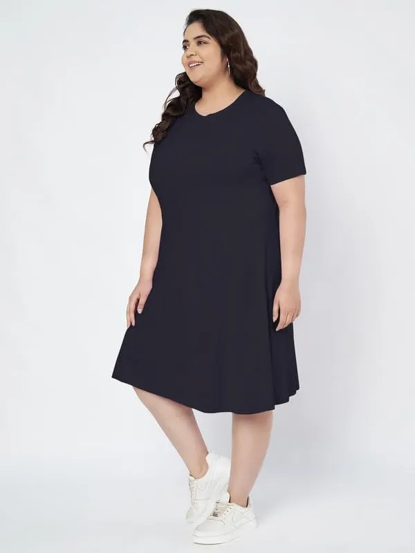 Navy_Cotton_Blend_Single_Jersey_Dresses
