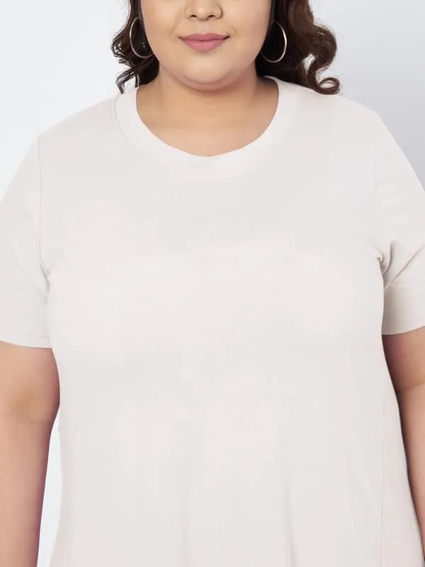 White_Cotton_Blend_Single_Jersey_Dresses